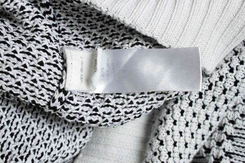 Men's KENZO, knitted sweater in black and white