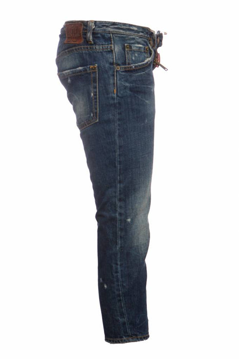 Women's Dsquared2, blue boyfriend jeans