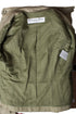 Women's Christian Dior, Green suede biker jacket and skirt