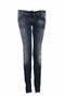 Women's Dsquared2, middle blue biker jeans