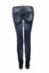 Women's Dsquared2, middle blue biker jeans