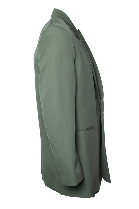 Men's Jil Sander, green blazer jacket