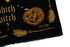 Moschino, witch printed scarf in black