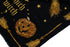 Moschino, witch printed scarf in black