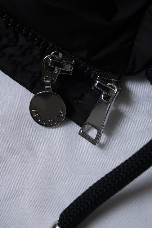 Women's Moncler, hybrid padded cardigan in black