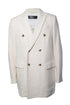 Men's Amiri, white boucle blazer