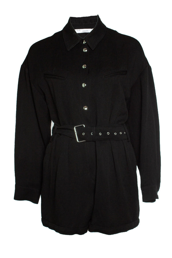 Women's IRO, ambrocio playsuit in black
