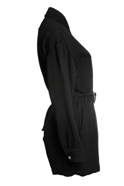 Women's IRO, ambrocio playsuit in black