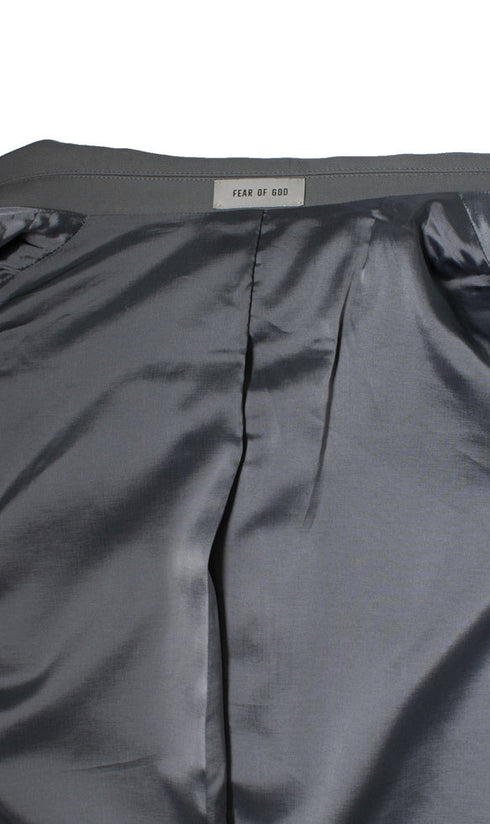 Men's Fear of god, grey eternal twill California blazer