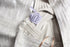 Women's Herve Leger by Max Azria, silver off shoulder body con dress