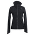 Women's The North Face Zip-Up Jacket in Black Polyester