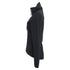 Women's The North Face Zip-Up Jacket in Black Polyester