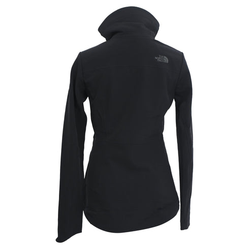 Women's The North Face Zip-Up Jacket in Black Polyester