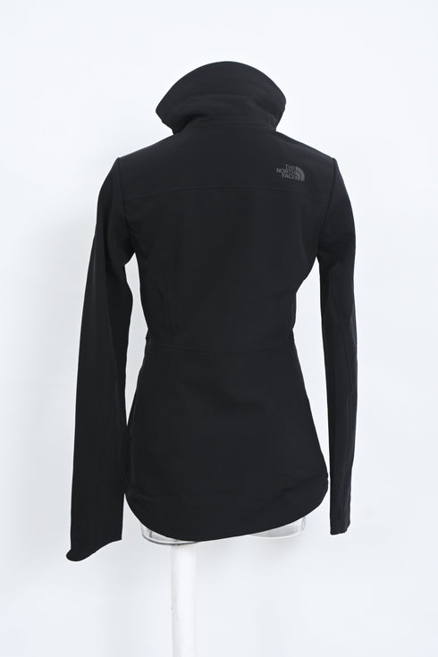 Women's The North Face Zip-Up Jacket in Black Polyester
