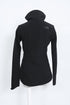 Women's The North Face Zip-Up Jacket in Black Polyester
