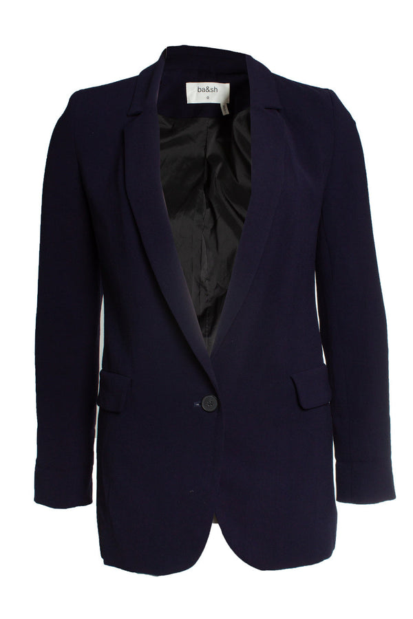 Women's Ba&sh, sailor blazer in blue