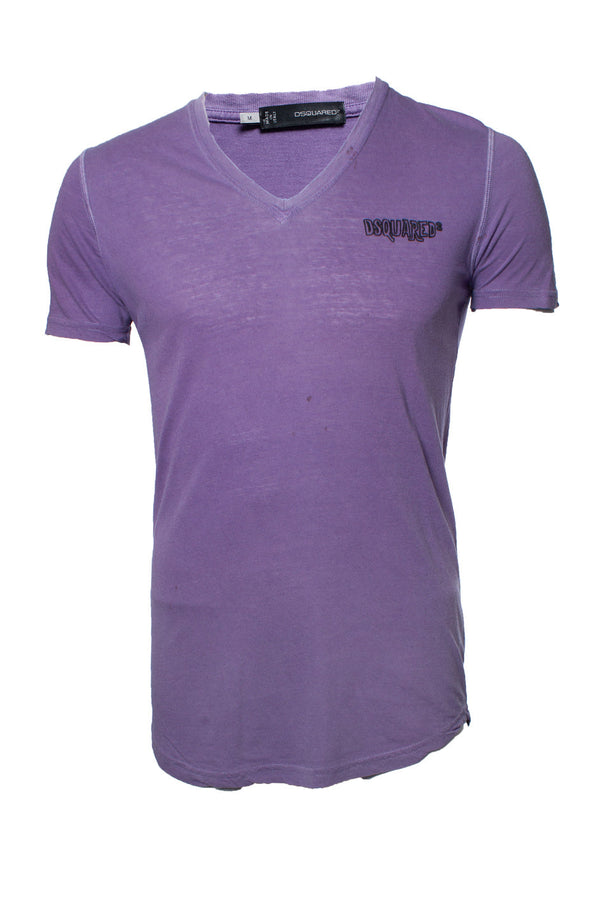 Men's Dsquared2, V-neck t-shirt with logo