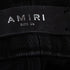 Men's Amiri Distressed Straight-Leg Jeans in Black Cotton