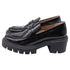Women's Stuart Weitzman Soho Loafers in Black Leather