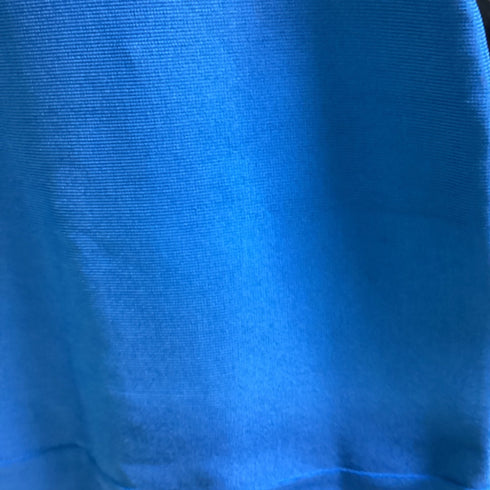 Women's Herve Leger Fitted Mini Skirt in Light Blue Rayon