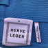 Women's Herve Leger Fitted Mini Skirt in Light Blue Rayon