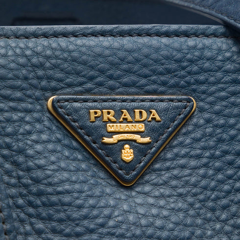 Front Pocket Wing Convertible Tote Vitello Daino