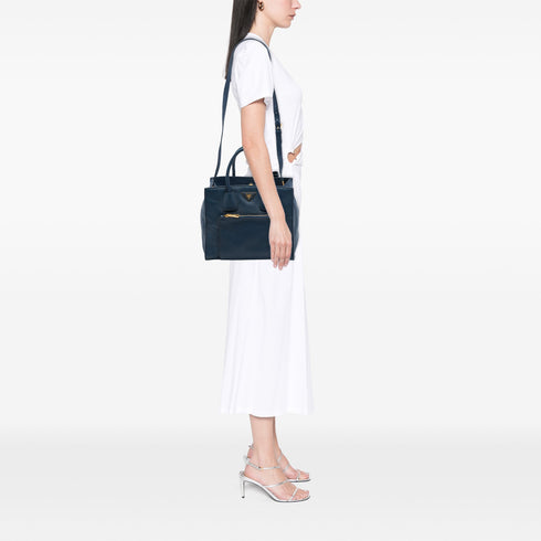 Front Pocket Wing Convertible Tote Vitello Daino
