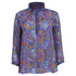 Women's Ba&Sh Floral-Print Mock Neck Blouse in Multicolor Polyester