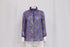 Women's Ba&Sh Floral-Print Mock Neck Blouse in Multicolor Polyester
