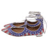 Women's Aquazzura Christy USA Flag Ballet Flats in Multicolor Glitter