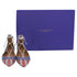 Women's Aquazzura Christy USA Flag Ballet Flats in Multicolor Glitter