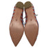 Women's Aquazzura Christy USA Flag Ballet Flats in Multicolor Glitter