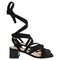 Women's Gianvito Rossi Janis Low Sandals In Black Suede
