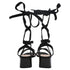 Women's Gianvito Rossi Janis Low Sandals In Black Suede