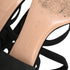Women's Gianvito Rossi Janis Low Sandals In Black Suede