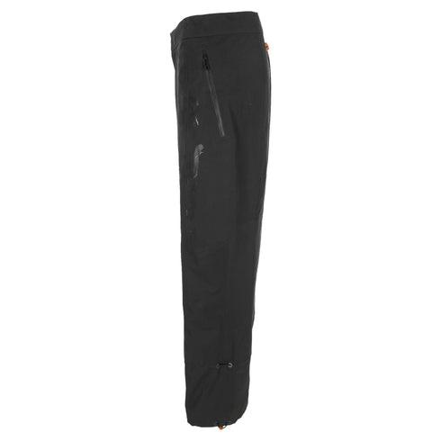 Men's Zegna Toggle-Cuff Straight-Leg Trousers in Black Polyester
