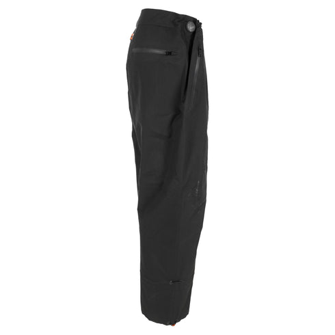 Men's Zegna Toggle-Cuff Straight-Leg Trousers in Black Polyester