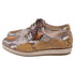 Women's Miu Miu Snakeskin-Embossed Lace-Up Oxford Shoes in Multicolor Leather