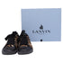 Women's Lanvin Leopard-Print Low-Top Sneakers in Brown Pony Hair