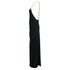 Women's Anine Bing Chain Strap Midi Slip Dress in Black Viscose