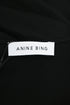 Women's Anine Bing Chain Strap Midi Slip Dress in Black Viscose
