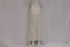Women's Khaite Raw-Edge Trim Midi Length Skirt in White Denim