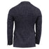 Men's Etro Plaid Tweed Single-Breasted Balzer in Navy Blue Cotton