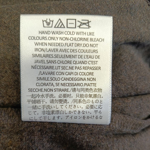 Men's Fear of God Essentials Oversized Logo T-Shirt in Brown Cotton