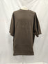 Men's Fear of God Essentials Oversized Logo T-Shirt in Brown Cotton