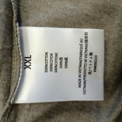 Men's Fear of God Essentials Crewneck T-Shirt in Grey Cotton