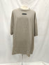 Men's Fear of God Essentials Crewneck T-Shirt in Grey Cotton