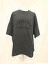 Men's Fear of God Essentials Oversized Logo T-Shirt in Black Cotton