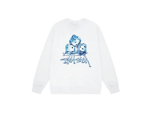 Stussy Sweatshirts Classic Print Fashion Sweater