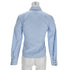 Women's Dsquared2 Button-Down Corset Accent Shirt in Blue Cotton